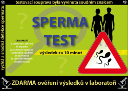 SPERMA TEST - 2 stanovení
